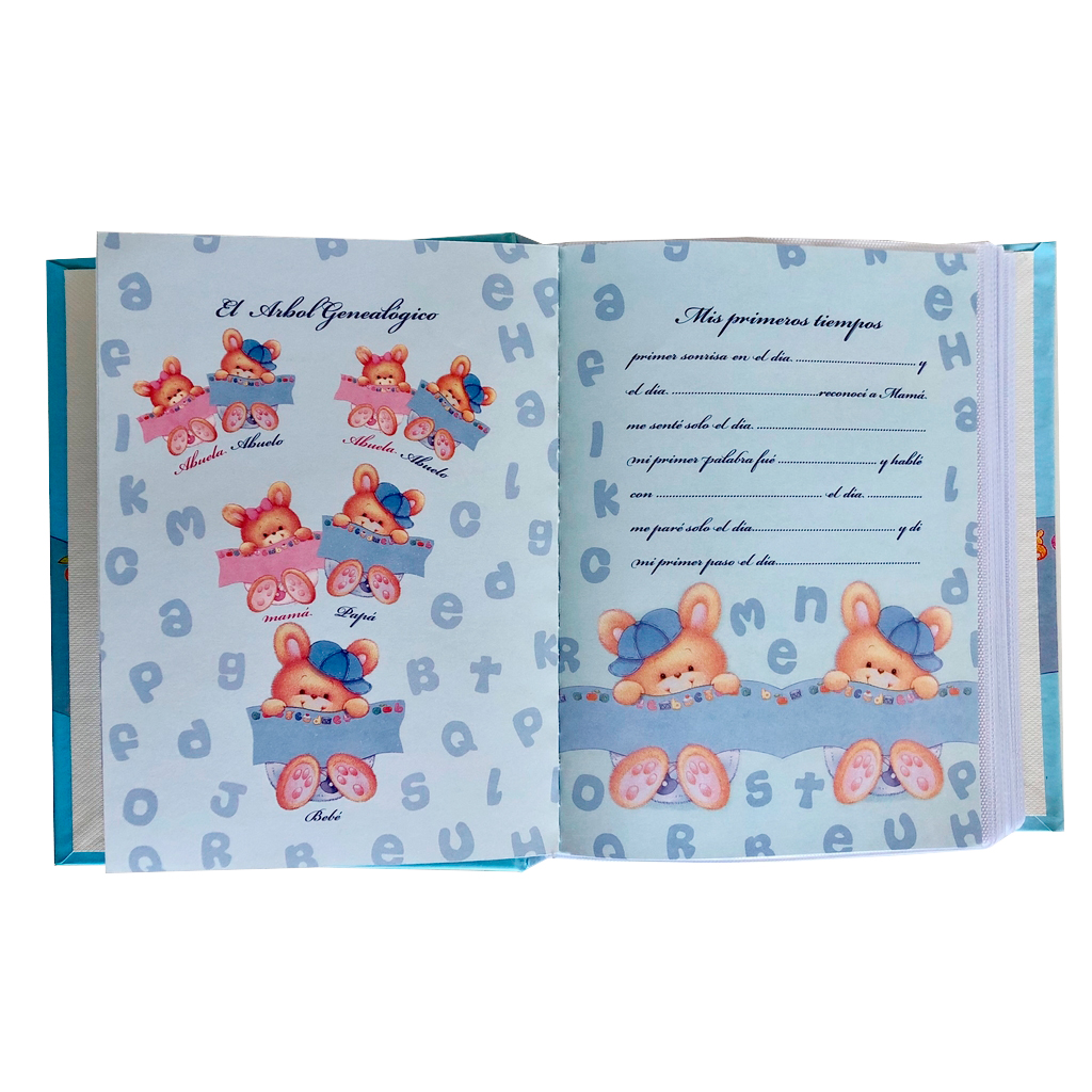 ÁLBUM BEBÉ CONEJO 10x15x200